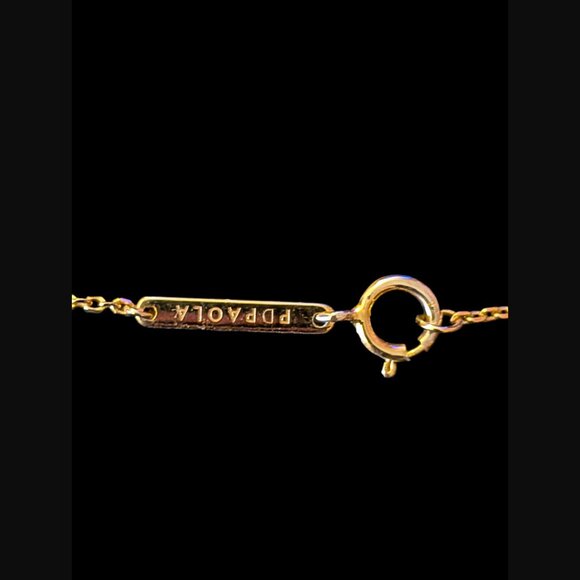 Pdpaola 18k Gold Plated 925 Sterling Gold Vermeil Zodiac Sagittarius Necklace - Picture 7 of 10